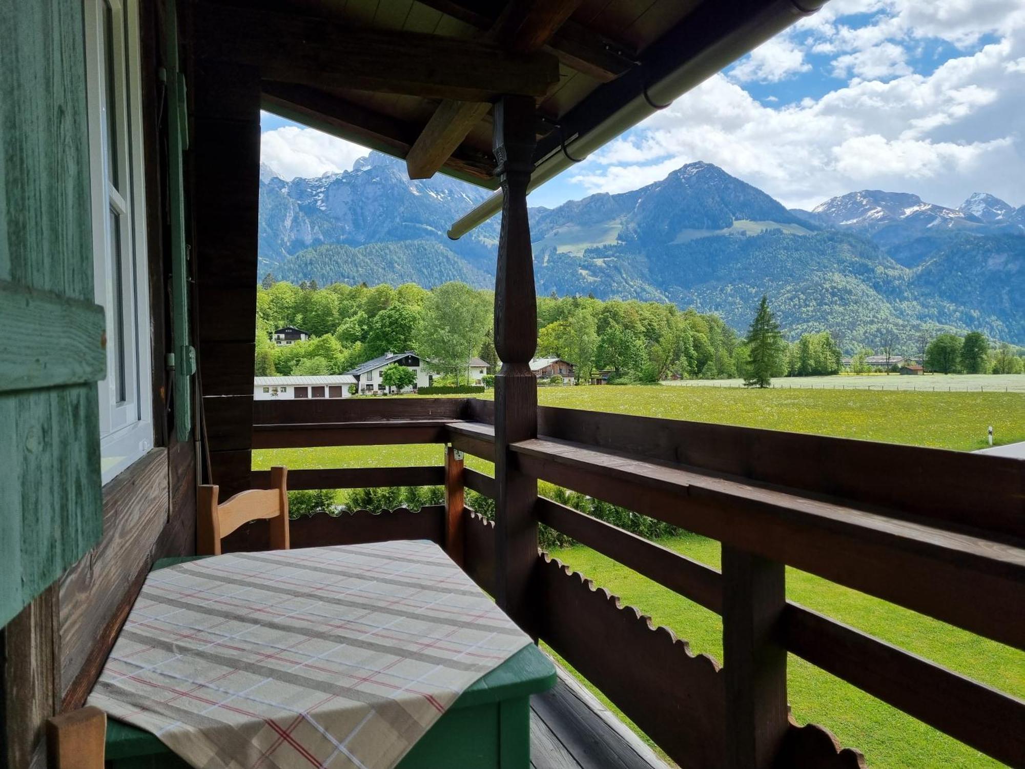 Exklusive Fewo Drachleck Mit 3 Schlafzimmern & Panoramabergblick In Bester Lage Schoenau am Koenigsee Ngoại thất bức ảnh